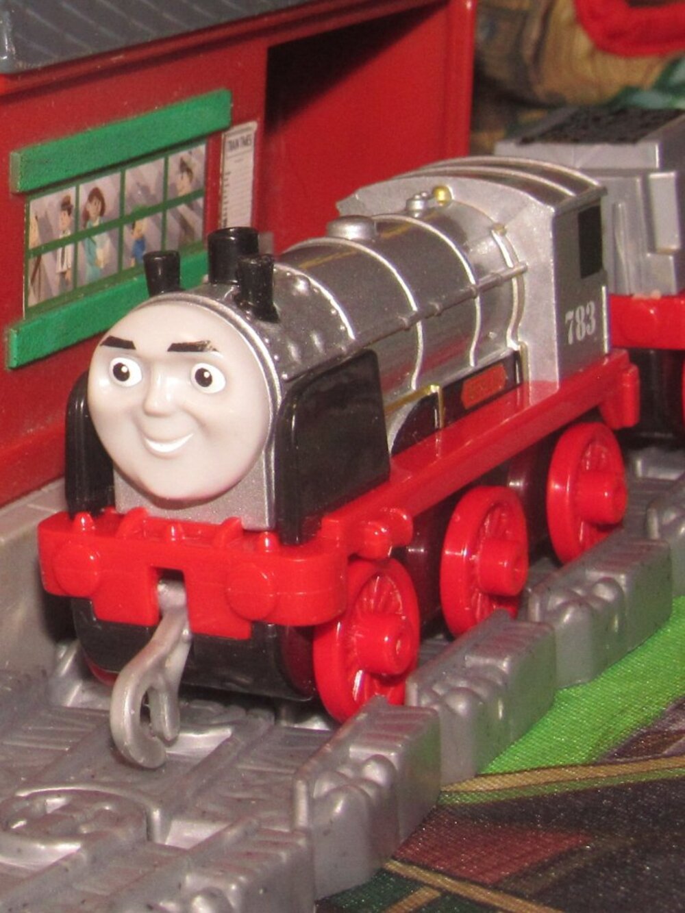 Thomas Take Along and Play Diecast Train Track Engine Merlin